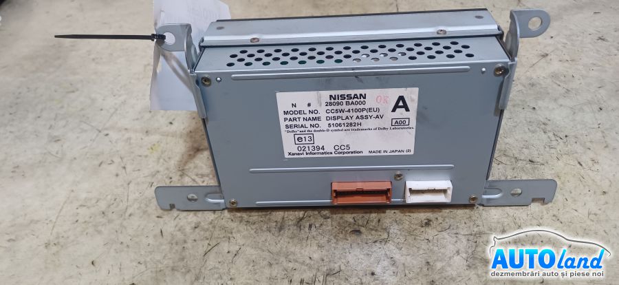 Display NISSAN PRIMERA Hatchback (P12) 2002-2025 Cod 28090BA000 