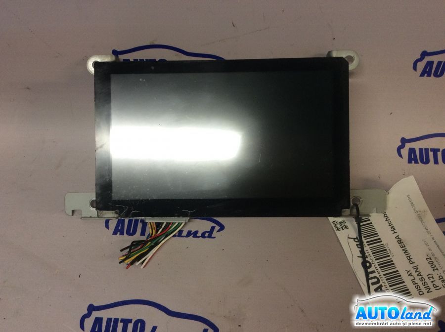 Display NISSAN PRIMERA Hatchback (P12) 2002-2025 Cod DP7W3003P 