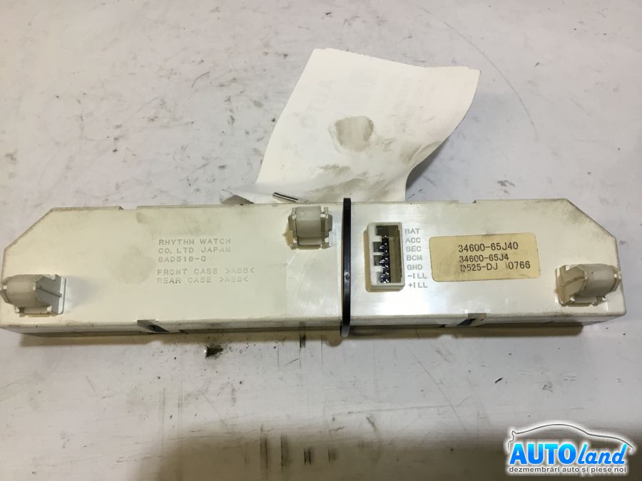 Display SUZUKI GRAND VITARA 2005-2025 Cod 3460065J40 