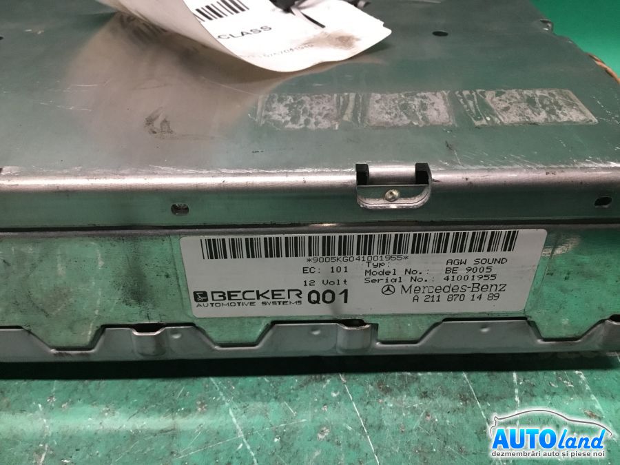 Diverse MERCEDES-BENZ E-CLASS (W211) 2002-2008 Cod A2118701489 