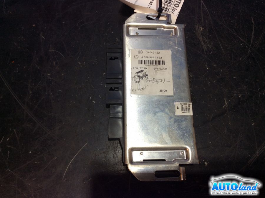 Diverse MERCEDES-BENZ S-CLASS (W220) 1998-2005 Cod A0265455332 