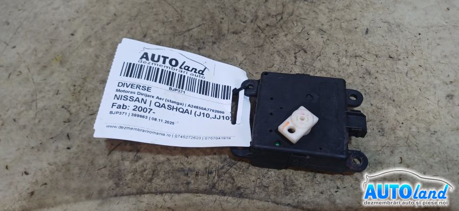 Diverse NISSAN QASHQAI (J10,JJ10) 2007-2025 Cod A24850A7702000 