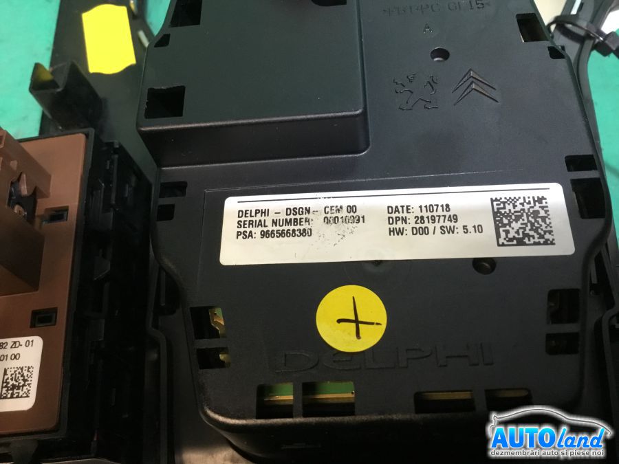 Diverse PEUGEOT 508 2010-2025 Cod 9665668380 