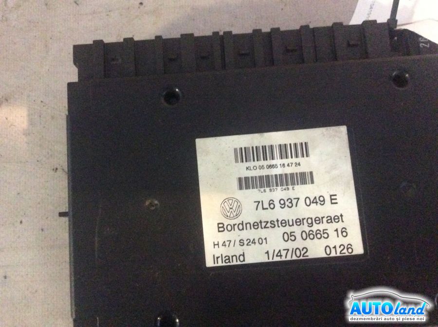 Diverse VOLKSWAGEN TOUAREG (7LA,7L6,7L7) 2002-2025 Cod 7L6937049E 