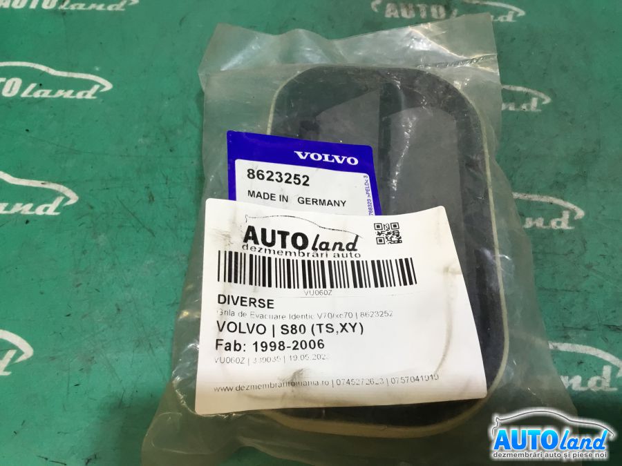 Diverse VOLVO S80 (TS,XY) 1998-2006 Cod 8623252 