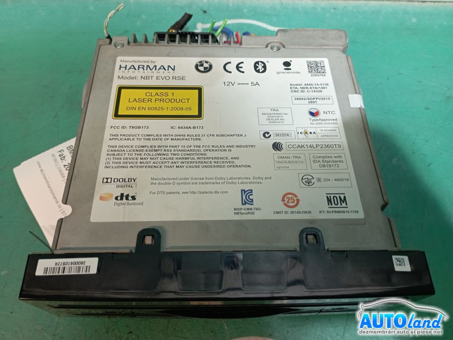 Dvd BMW 5 (G30) 2016-2025 Cod 244955901 