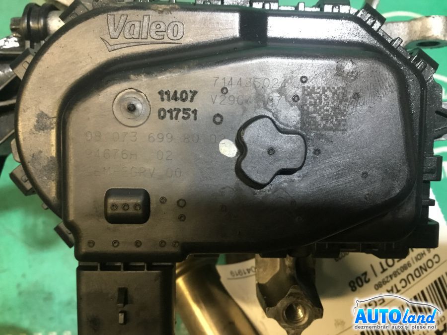 EGR PEUGEOT 208 2012-2025 Cod 9807369980 
