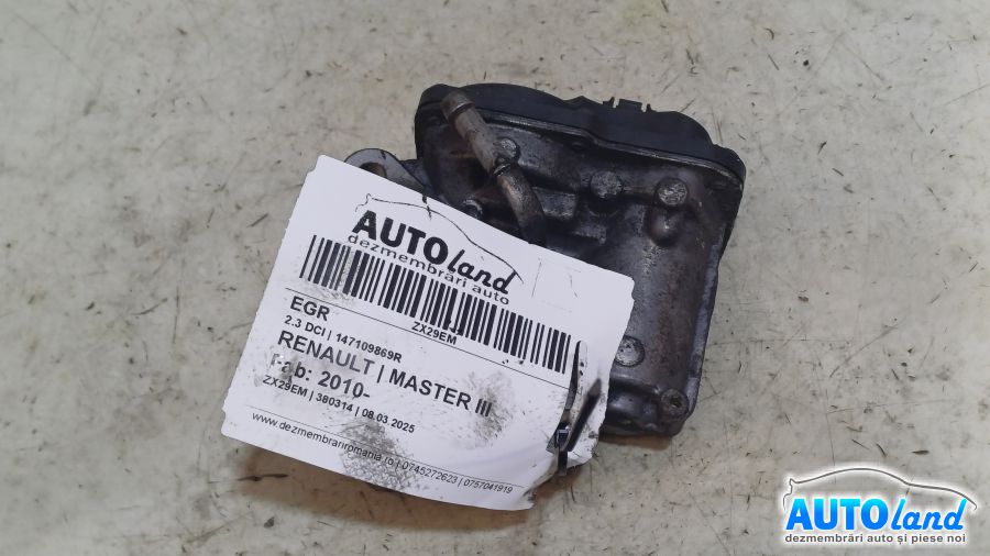 EGR RENAULT MASTER III 2010-2025 Cod 147109869R 