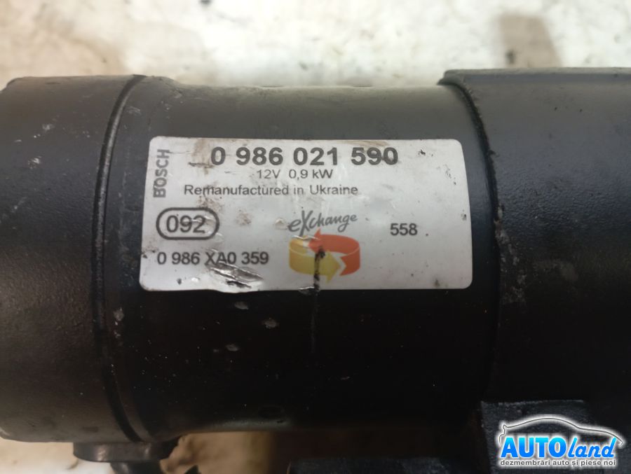 Electromotor ALFA ROMEO MITO 2008-2025 Cod 0986021590 
