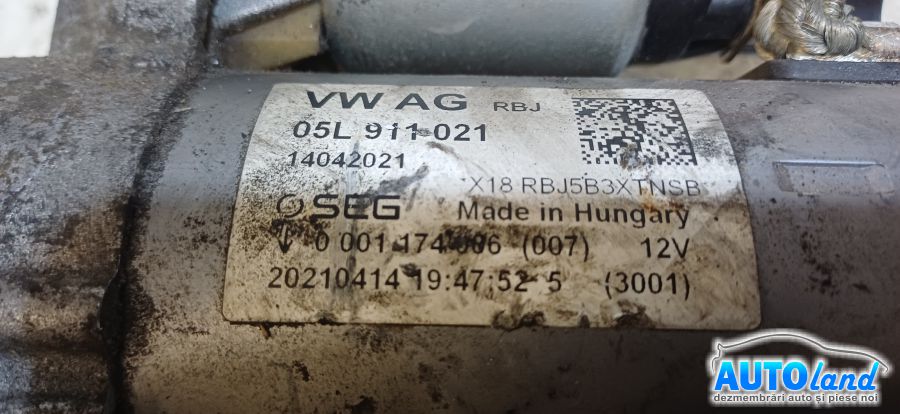 Electromotor AUDI A4 Avant (B9 8W) 2015-2018 Cod 05L911021 