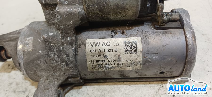 Electromotor AUDI A4 (B9 8W) 2015-2018 Cod 04L911021B 