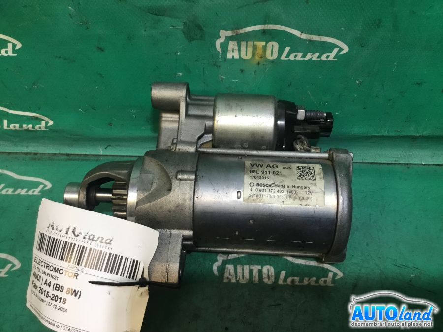 Electromotor AUDI A4 (B9 8W) 2015-2018 Cod 06L911021 