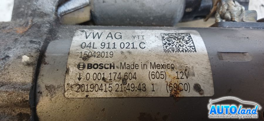 Electromotor AUDI Q5 (8R) 2008-2026 Cod 04L911021C 