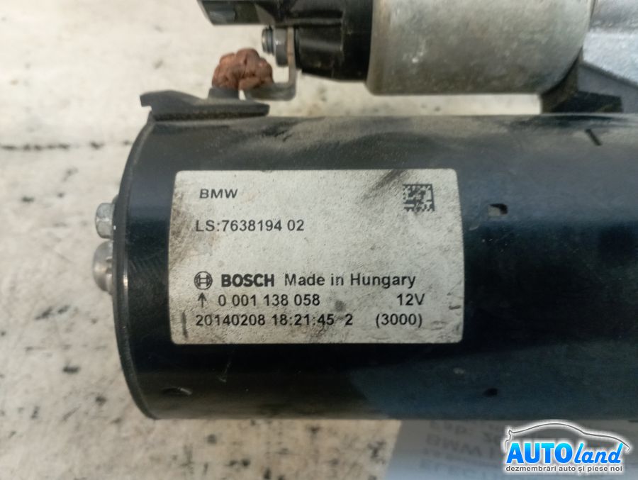 Electromotor BMW 2 Cupe (F22) 2013-2026 Cod 7638194 