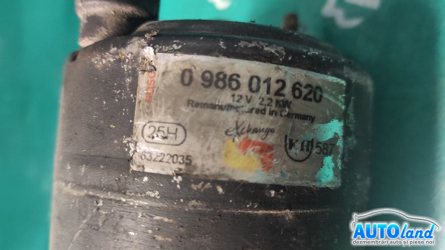 Electromotor BMW 3 Cabriolet (E30) 1985-1993 Cod 0986012620 
