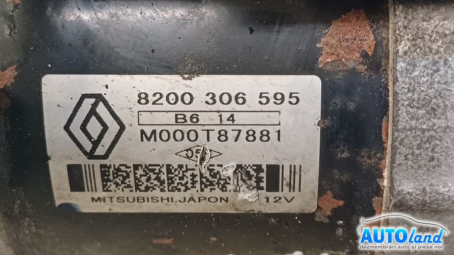 Electromotor DACIA LOGAN (LS_) 2004-2026 Cod 8200306595 