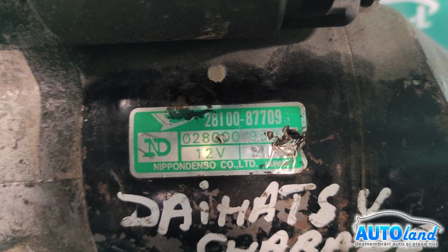Electromotor DAIHATSU CUORE II (L80,L81) 1985-1990 Cod 028000950 