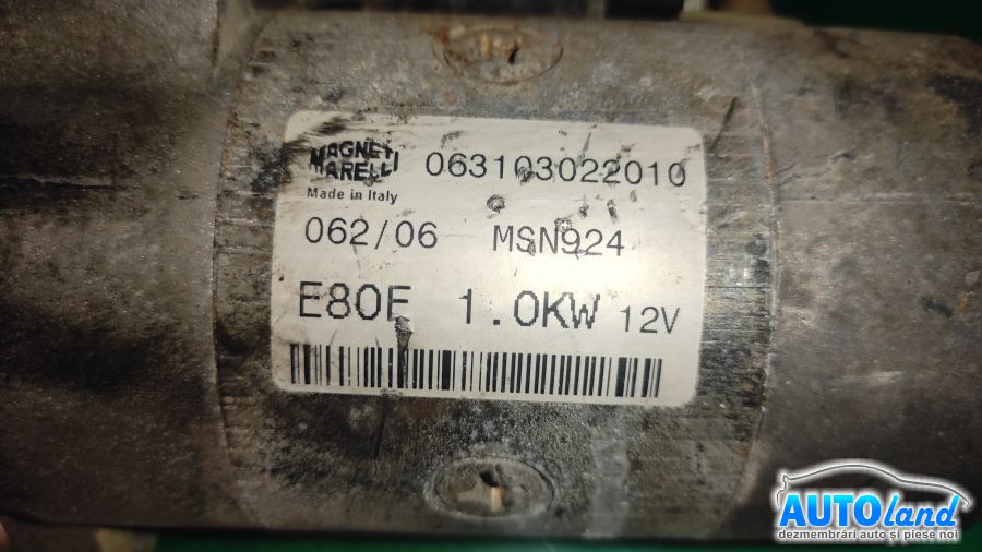 Electromotor FIAT BRAVO I (182) hatchback 1995-2001 Cod 063103022010 