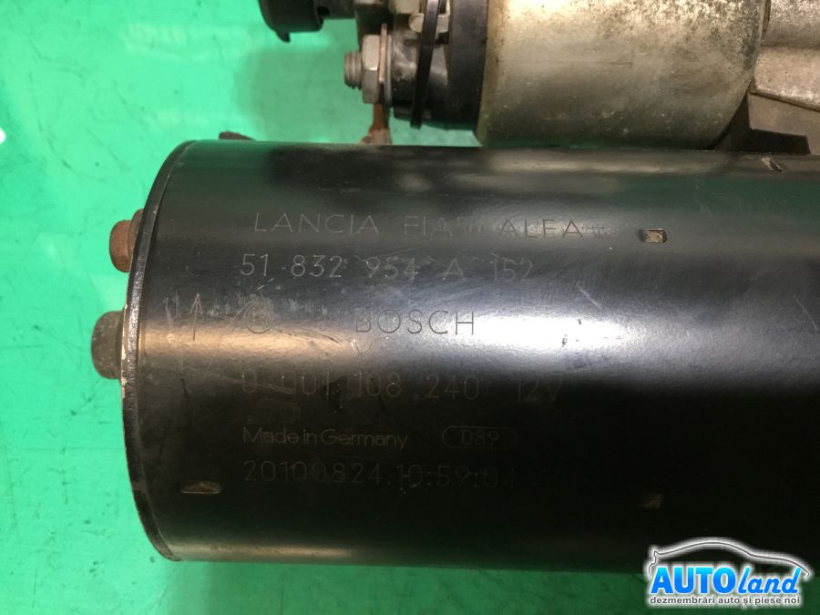 Electromotor FIAT BRAVO II (198) hatchback 2006-2025 Cod 51832954A 