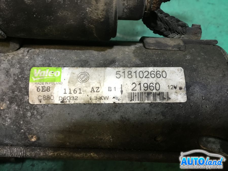 Electromotor FIAT GRANDE PUNTO (199) 2005-2025 Cod 518102660 