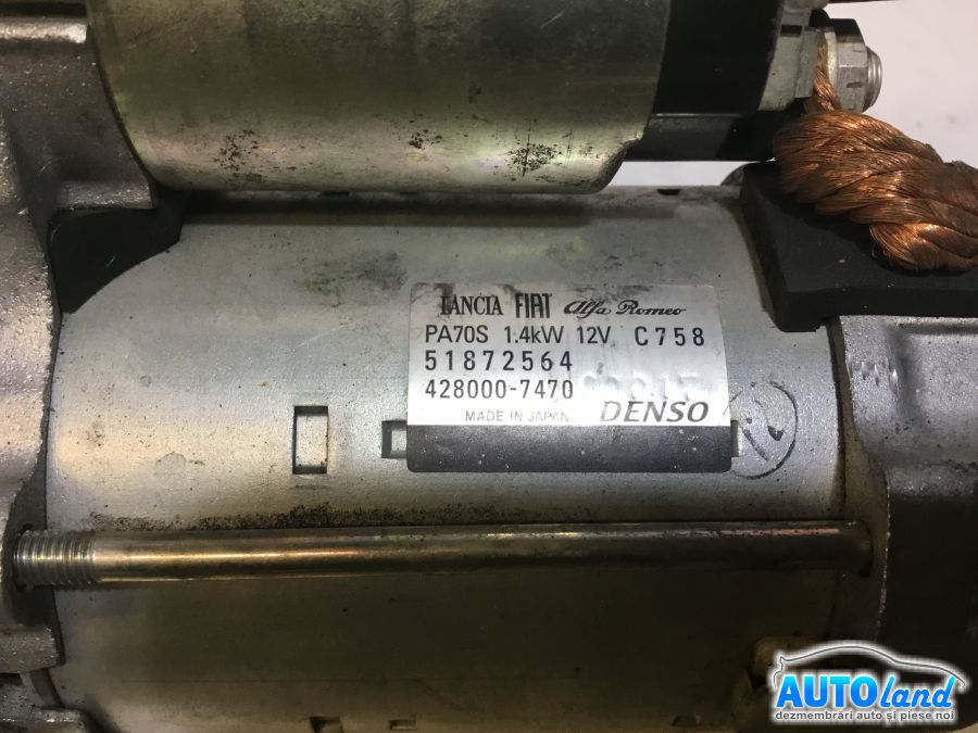 Electromotor FIAT GRANDE PUNTO Van (199) 2008-2025 Cod 51872564 