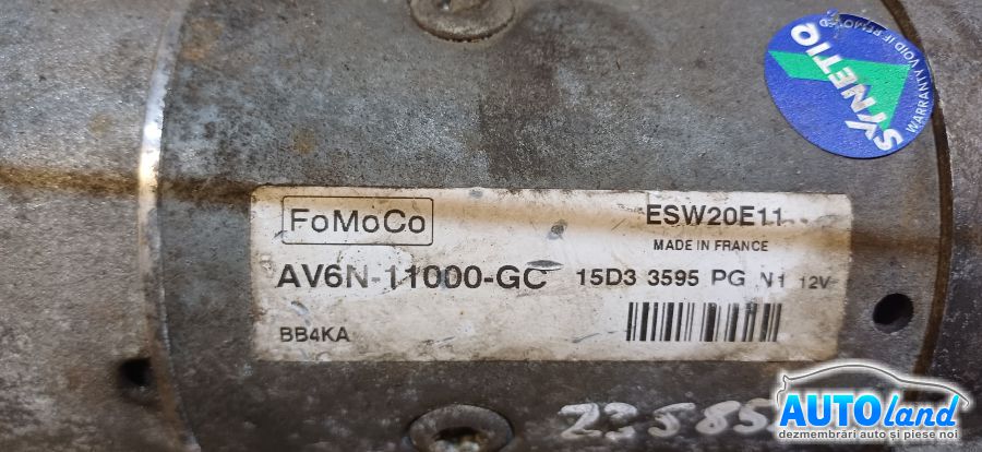Electromotor FORD FOCUS III 2011-2025 Cod AV6N11000GC 