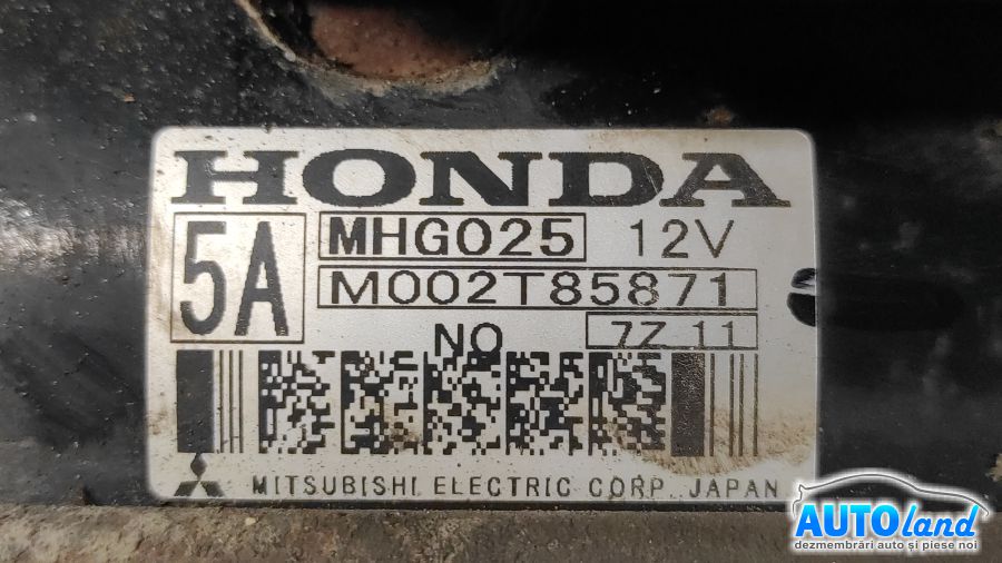 Electromotor HONDA CR-V III 2007-2025 Cod M002T85871 