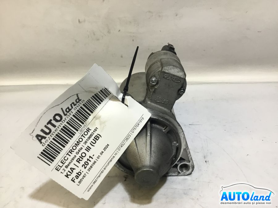 Electromotor KIA RIO III (UB) 2011-2025 Cod 3610003101 