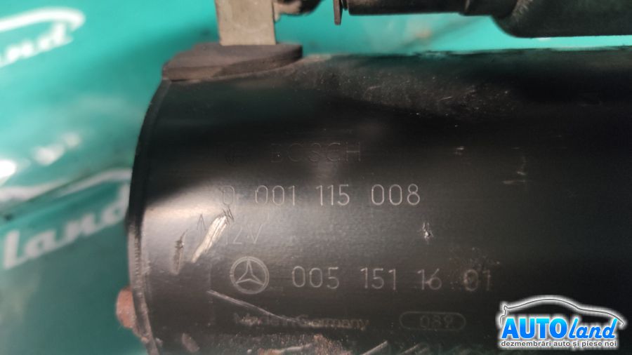 Electromotor MERCEDES-BENZ A-CLASS (W168) 1997-2004 Cod 0051511601 