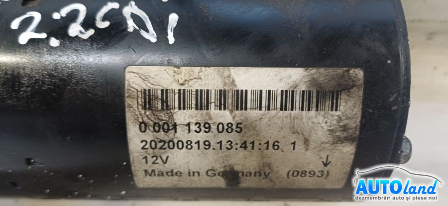 Electromotor MERCEDES-BENZ E-CLASS (W212) 2009-2026 Cod 0001139085 