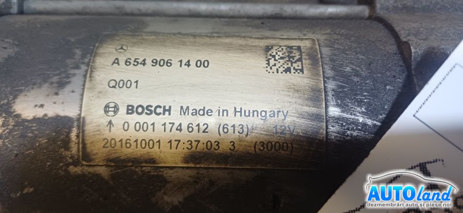 Electromotor MERCEDES-BENZ E-class (W213) 2016-2020 Cod A6549061400 