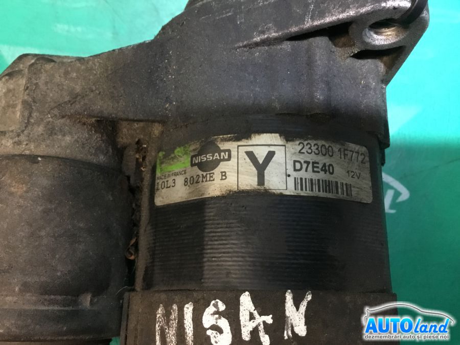 Electromotor NISSAN MICRA III (K12) 2003-2010 Cod D7E40 
