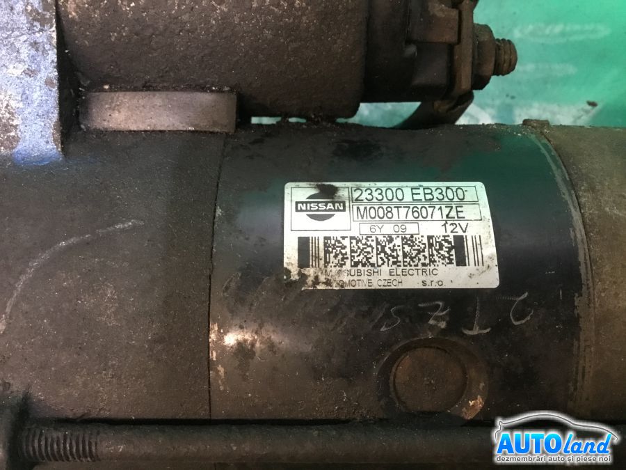 Electromotor NISSAN NAVARA (D40) 2004-2025 Cod 23300EB300 