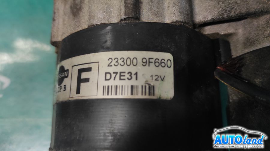 Electromotor NISSAN PRIMERA (P12) 2002-2025 Cod 233009F660 