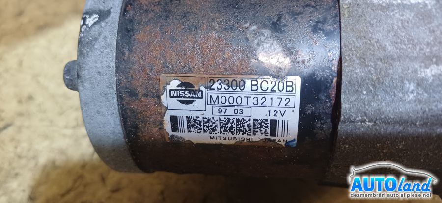 Electromotor NISSAN QASHQAI (J10,JJ10) 2007-2025 Cod 23300BC20B 