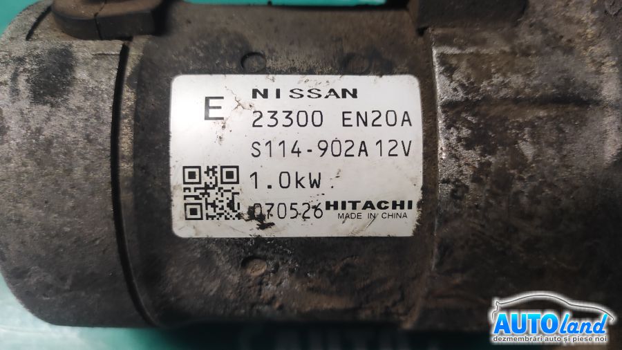 Electromotor NISSAN X-TRAIL (T31) 2007-2025 Cod 23300EN20A 