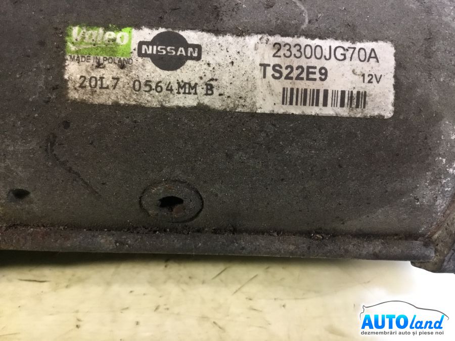 Electromotor NISSAN X-TRAIL (T31) 2007-2025 Cod 23300JG70A 