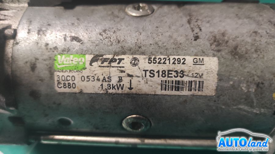 Electromotor OPEL ASTRA H 2004-2025 Cod TS18E33 
