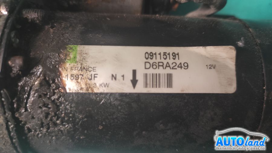 Electromotor OPEL CORSA C (F08,F68) 2000-2025 Cod 09115191 