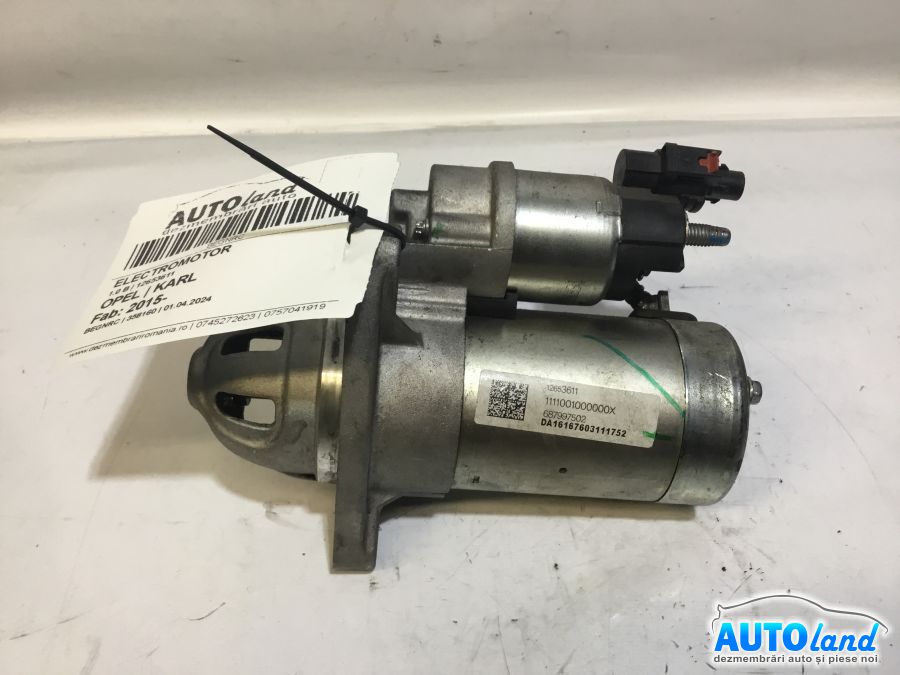 Electromotor OPEL KARL 2015-2025 Cod 12653611 