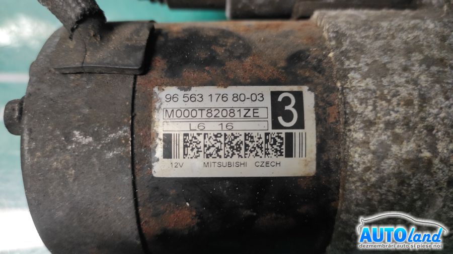 Electromotor PEUGEOT 307 (3A/C) 2000-2025 Cod 9656317680 