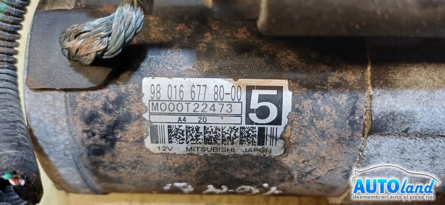 Electromotor PEUGEOT 308 (4A_,4C_) 2007-2025 Cod 9801667780 