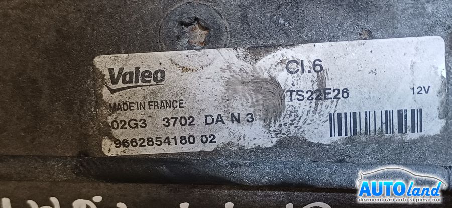 Electromotor PEUGEOT 308 CC 2009-2025 Cod 9662854180 