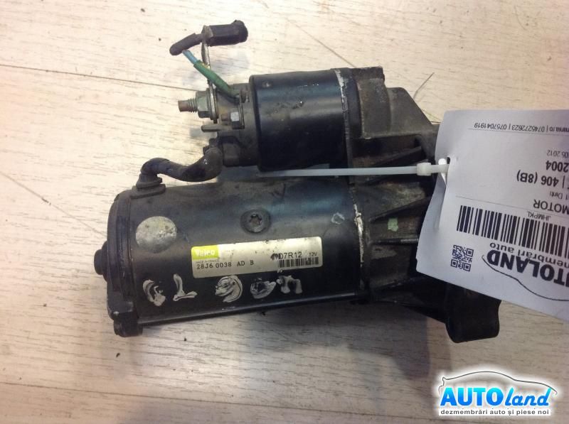Electromotor PEUGEOT 406 (8B) 1995-2004 Cod D7R12 