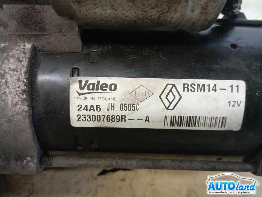 Electromotor RENAULT CAPTUR 2013-2025 Cod 233007689R 