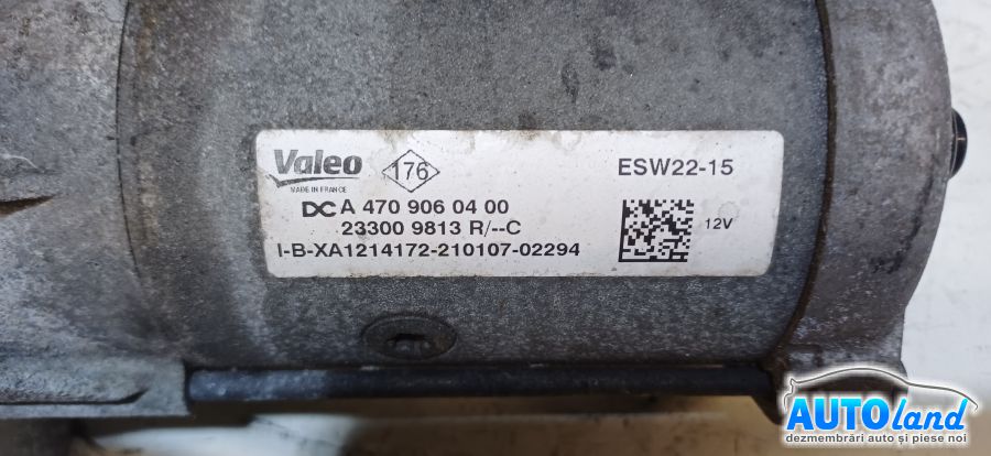 Electromotor RENAULT MASTER III bus (JV) 2011-2026 Cod 233009813R 