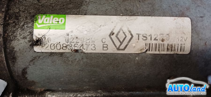 Electromotor RENAULT SCENIC III (JZ0/1_) 2009-2026 Cod 8200836473 