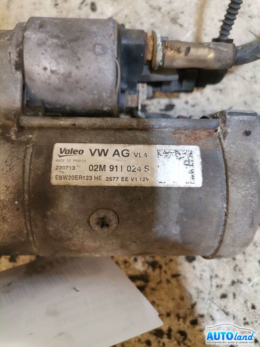 Electromotor SKODA Superb III 2015-2019 Cod 02M911024S 