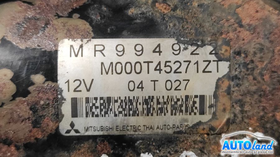 Electromotor SMART FORFOUR 2004-2025 Cod M000T45271ZT 