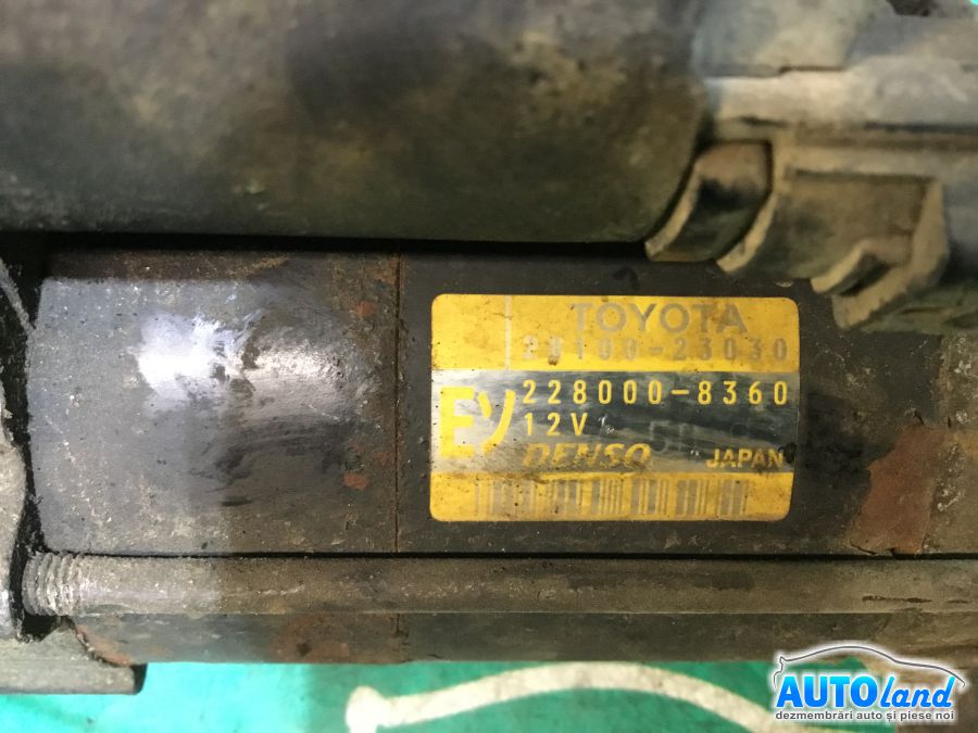 Electromotor TOYOTA YARIS (_P1_) 1999-2025 Cod 2280008360 